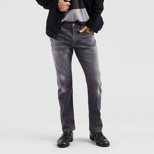 Levi's 502 Men's Taper Fit Jeans (32x32) Gray